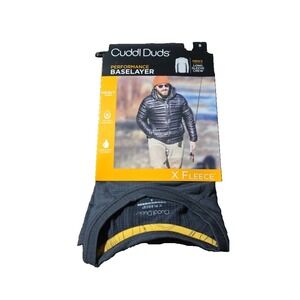 Cuddl Duds Mens Performance Baselayer Long Sleeve Small